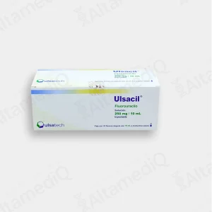 Ulsacil (Fluorouracilo) 250 mg / 10 mL Solución Inyectable - Caja con 10 Frascos Ámpula