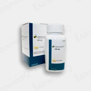 Venclexta (Venetoclax) 100 mg - Caja con Frasco con 120 Tabletas