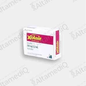 Xolair (Omalizumab) 150 mg Solución Inyectable - 1 Frasco Ámpula