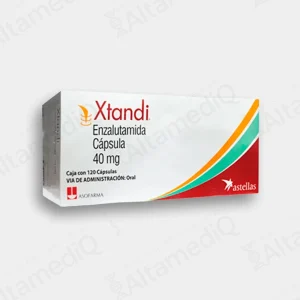 Xtandi (Enzalutamida) 40 mg - Caja con 120 Cápsulas