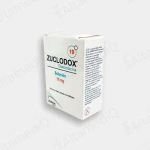 Zuclodox (Doxorubicina) 10 mg Solución Inyectable - 1 Frasco Ámpula