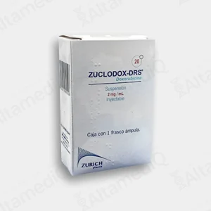 Zuclodox - DRS (Doxorubicina) 20 mg (2 mg/mL) Suspensión Inyectable - 1 Frasco Ámpula