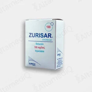 Zurisar (Irinotecán) 100 mg / 5 mL Solución Inyectable - 1 Frasco Ámpula