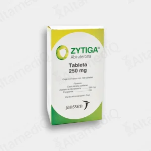 Zytiga (Abiraterona) 250 mg - Caja con 120 Tabletas