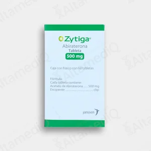 Zytiga (Abiraterona) 500 mg - Caja con 60 Tabletas